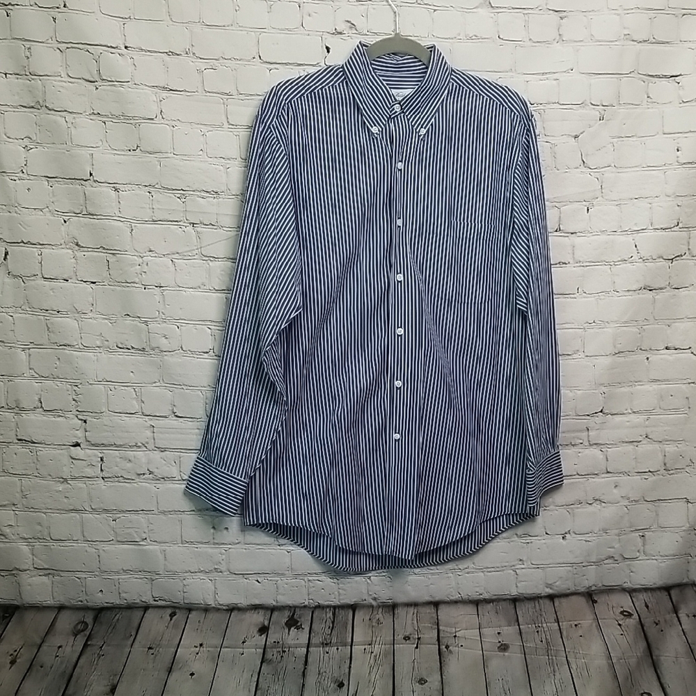 Brooks Brothers Men 15x32 Button Down Shirt 100% Cotton
